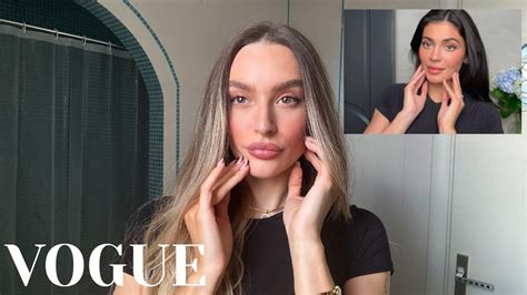 Recreating KYLIE JENNER S Vogue Makeup Tutorial YouTube