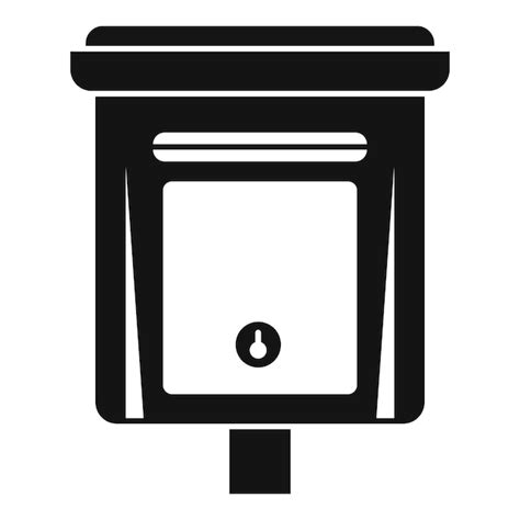 Premium Vector Message Mailbox Icon Simple Illustration Of Message