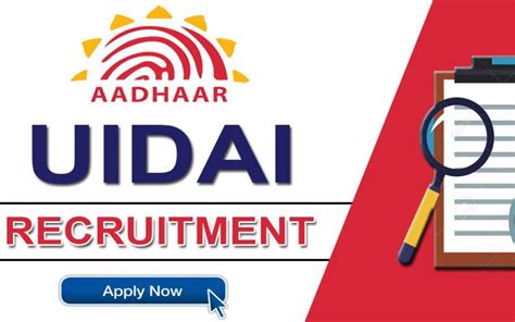 Uidai Recruitment 2022 Apply Now