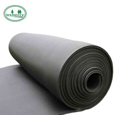 M Black Self Adhesive High Quality Fireproof Nbr Rubber Foam Thermal