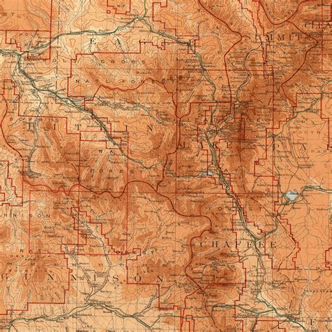 Colorado Elevation Map