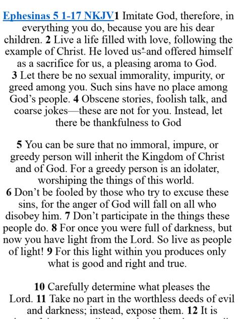 Ephesians 5 | PDF