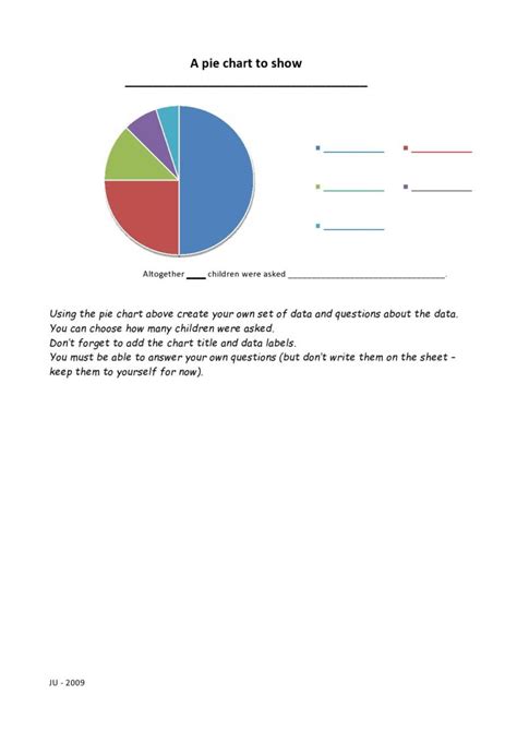 45 Free Pie Chart Templates (Word, Excel & PDF) ᐅ TemplateLab