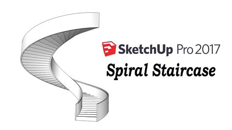 Spiral Staircase SketchUp Model