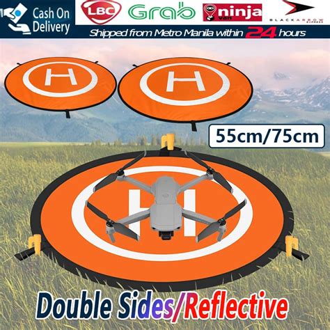 5575cm Universal Landing Pad Fpv Drone Parking Apron Waterproof Portable Foldable Pad Shopee