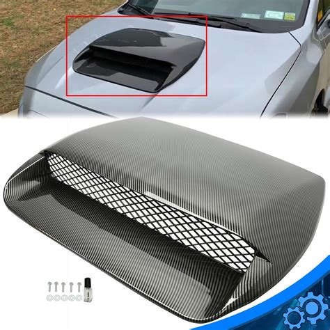 For Subaru Wrx Sti Carbon Fiber Air Flow Hood Scoop Bonnet