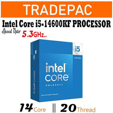 Intel Core I5 14600kf 14600kf 14600kf Processor 3 Years Warranty By International Intel