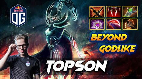 Og Topson Phantom Assassin Beyond Godlike Dota Pro Gameplay