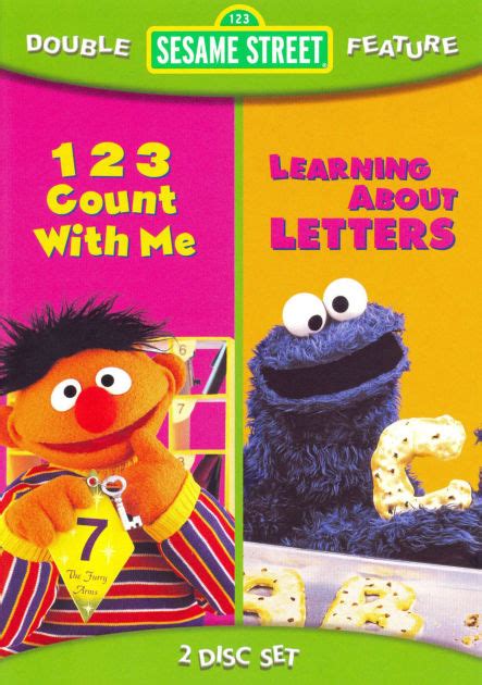 123 Count with Me/Learning About Letters [2 Discs] by SESAME STREET ...