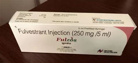 Fulzos Mg Fulvestrant Mg Injection Hetero At Rs Box In