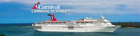 Carnival Ecstasy Cruise Ship, 2017 and 2018 Carnival Ecstasy ...