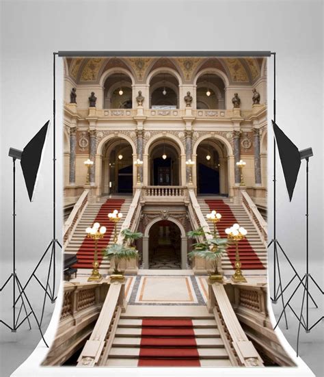 MOHome European Palace Backdrop 5x7ft Photography Backdrop Luxury