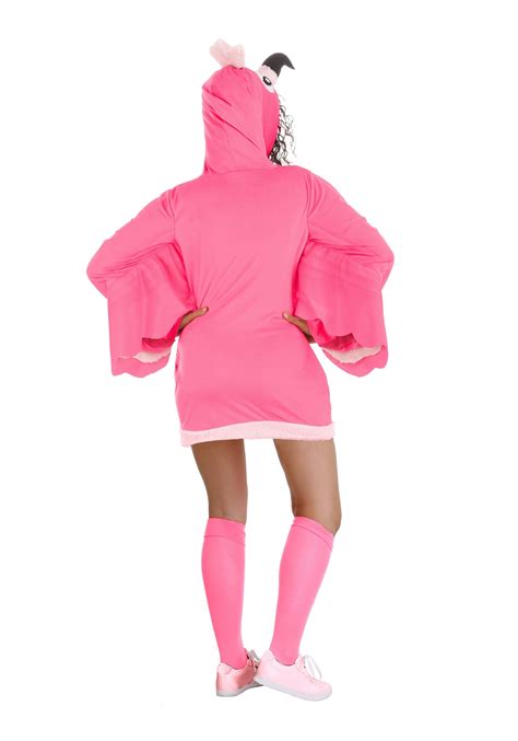 Fancy Flamingo Womens Costume Bird Costumes