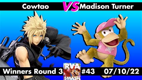 Rva Smash Cowtao Cloud Joker Vs Madison Turner Diddy Kong