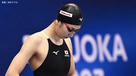 池江璃花子10レース目 50m自由形は予選敗退 インタビューエリアで大号泣【世界水泳選手権】 ライブドアニュース