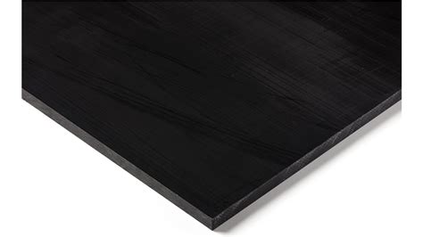 RS PRO Black Plastic Sheet, 500mm x 500mm x 30mm | RS