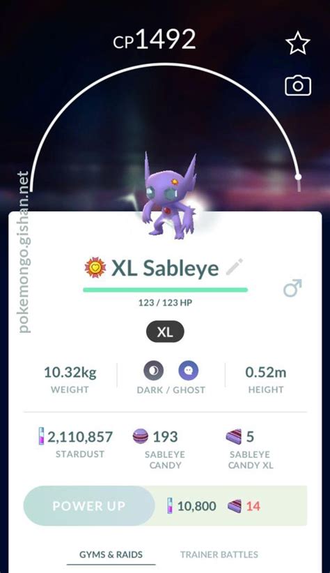 Sableye Pokemon Go