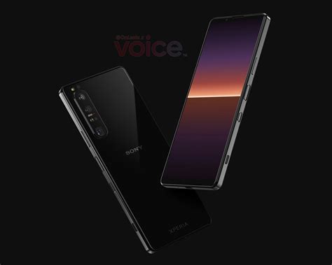 Sony Xperia 1 III ve filtradas sus características y su diseño