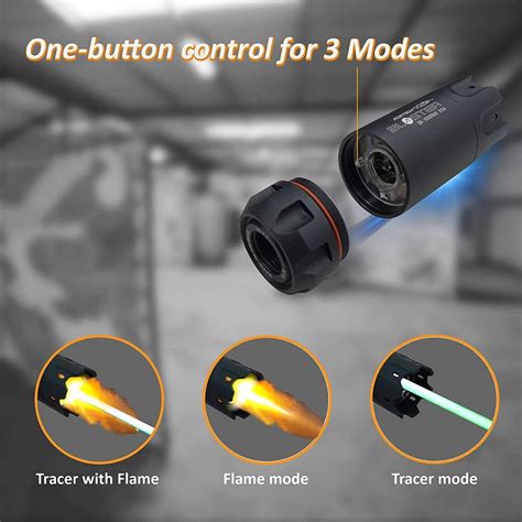 Acetech Blaster Airsoft Tracer Unit With Muzzle Flash Simulation