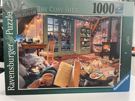 Ravensburger Piece Jigsaw Puzzle The Cosy Shed Picclick Uk