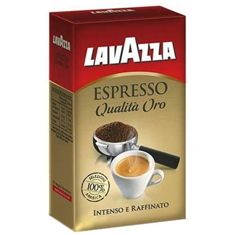 Włoska kawa mielona import LAVAZZA Espresso Qualita Oro 250 g