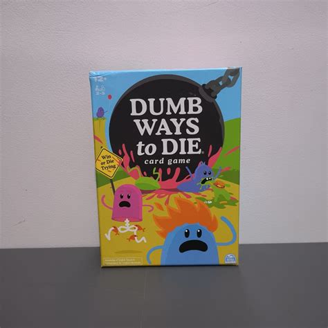 how to play dumb ways to die card game