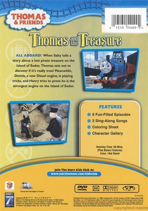 Thomas & Friends: Thomas And The Treasure (DVD 2008) | DVD Empire