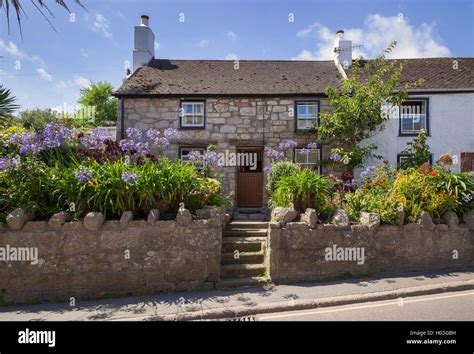 Hugh Town St Mary S Isles Of Scilly England Stock Photo Alamy