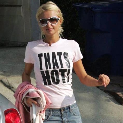 Paris Hilton Thats Hot T Shirt Y2K 2000s Mcbling Etsy