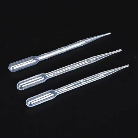 24 Pieces Plastic Transfer Pipettes 1ml Disposable Dropper For