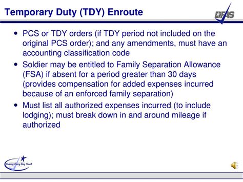 Ppt Defense Finance And Accounting Service Defense Military Pay Office In Processing Briefing