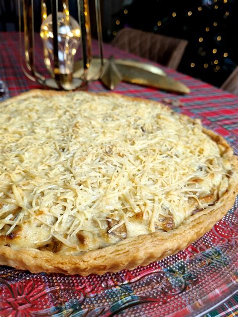 Tarte Au Boudin Blanc Recette Festive