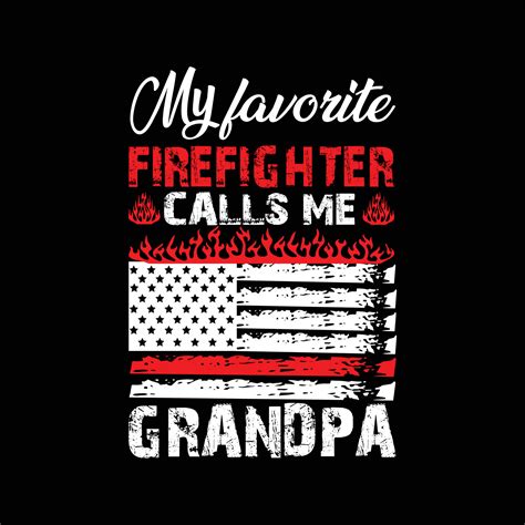 Firefighter T-shirt Design 21120639 Vector Art at Vecteezy