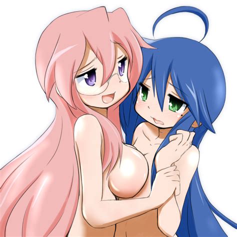 Izumi Konata And Takara Miyuki Lucky Star Drawn By Mizushima P201112