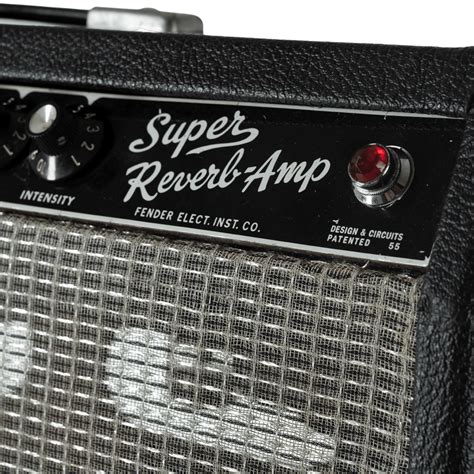 1968 Vintage Fender Super Reverb Amp Head Vintage 60s 2x12 Fender