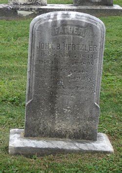 John Brenneman Hertzler Jr 1834 1898 Mémorial Find a Grave