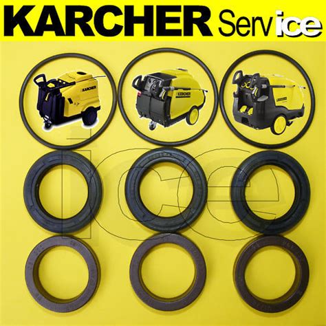 Genuine Karcher Hds Water Pump Seals O Ring Kit