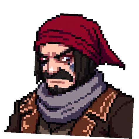 Pirates Portrait Pack Asset - Pixelart / Pixel Art sprite Bust Pack Men ...