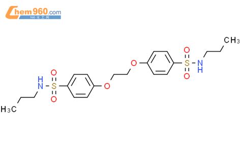 68641 73 6 4 4 Ethane 1 2 Diylbis Oxy Bis N Propylbenzenesulfonamide