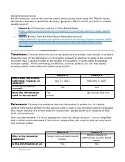 Comparing Plant Based Meat Sources Traap Evaluation Quality Course