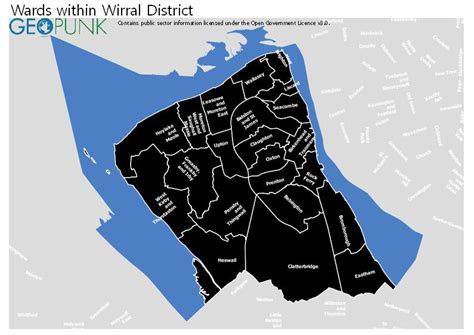 Map And Details For Wirral Metropolitan Borough Local Authority