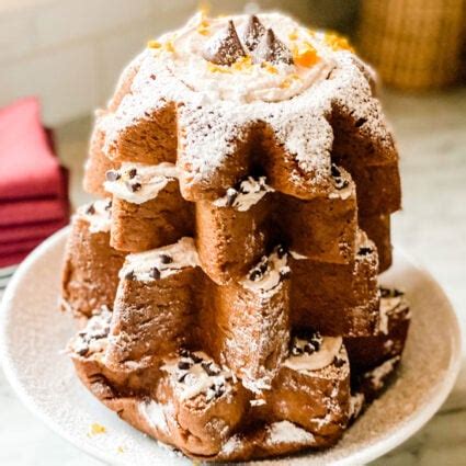 How To Make A Pandoro Christmas Tree Cake Most Lovely Things