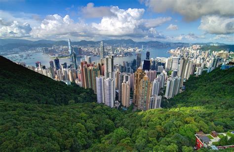 Tapety město panoráma města Hongkong fotografování Cestovní ruch