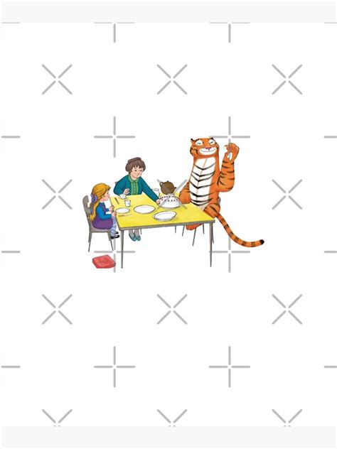 "The Tiger Who Came to Tea " Poster for Sale by Darko911 | Redbubble