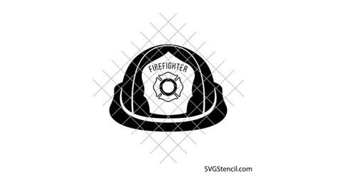 Firefighter Hat Svg Fireman Helmet Svg Fireman Hat Svg Svgstencil