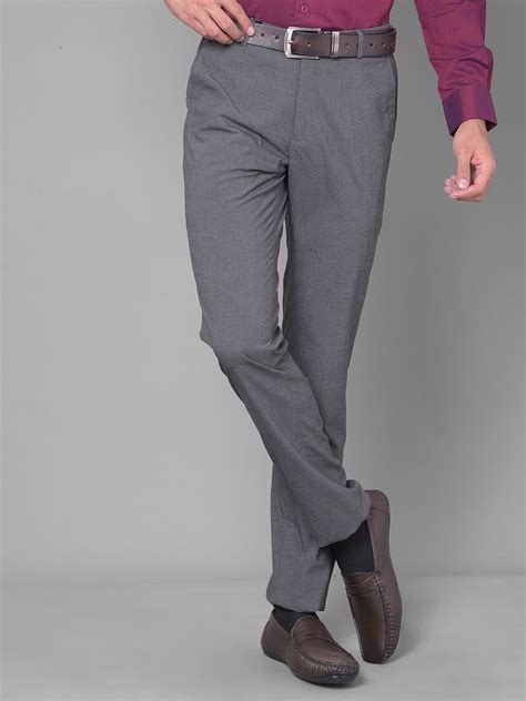 Men's formal cotton premium fabric trousers