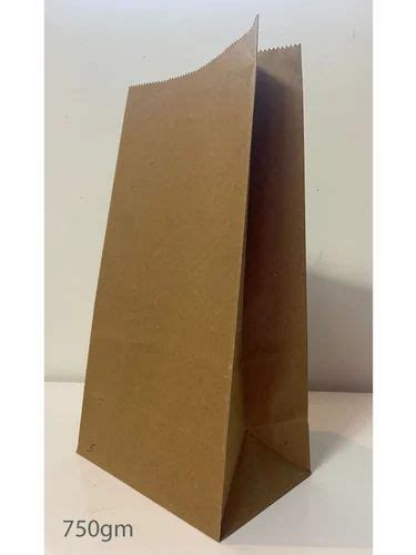 Brown SOS 6 Recycled Paper Bag For Shopping Capacity 750 Gm At 65