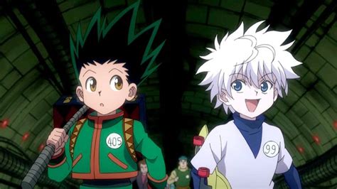 Gon And Killua First Meet Hunter X Hunter Killua Anime