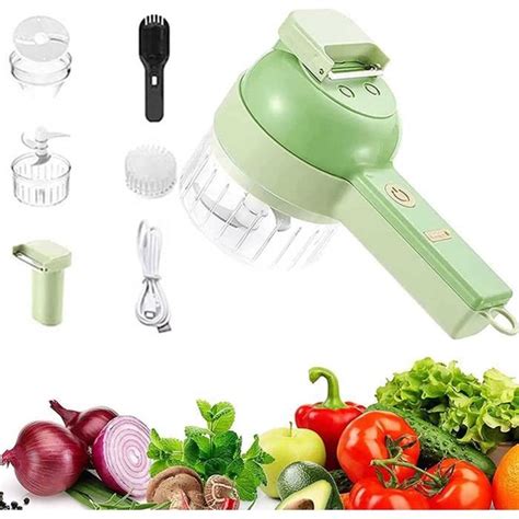 Mini Robot Culinaire Lectrique Hachoir L Gumes Hachoir Ail