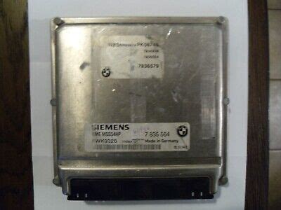 Genuine Bmw E M S Oem Engine Dme Ecu Computer Mss Eur